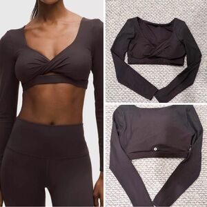 LuLulemon brown top